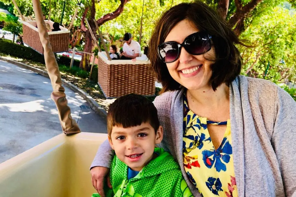Fun day at Gilroy Gardens.